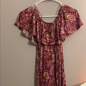 Cute off the shoulder dress